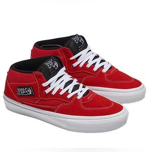 Vans Skate Half Cab Men Size 9.0 Sport Red/Black